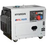 Diesel Stromerzeuger Hyundai 6KW Full Power - AVR schallgedämpft Neu