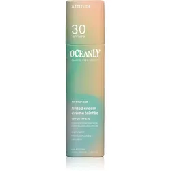 Attitude Oceanly Plastic Free Beauty tönende Feuchtigkeitscreme SPF 30 30 g