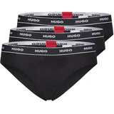 Hugo Triplet Brief Stripe 3 St. Schwarz L