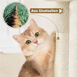 Yaheetech Kleiner Kratzbaum 60 cm Hellgrau