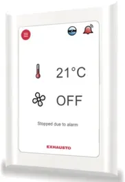 Exhausto Gebäudeautomation Gateway MLON-AS ? Modbus/LON Konverter ? für EXact Lü...