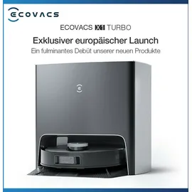 Ecovacs DEEBOT X1 Turbo Schwarz