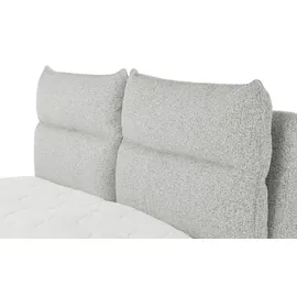 Möbel Kraft Boxspringbett 193 x 109 cm Grau