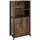 Tectake Highboard Doncaster 60 x 38 x 125 cm Braun