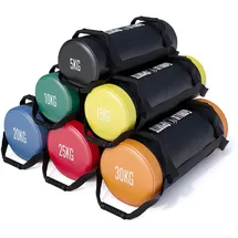 Gorilla Sports Fitness Power Bag - 20kg, Sandbag, Corebag, Sandsäcke, Gewichte für Training,