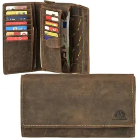 GREENBURRY Vintage Damen Portemonnaie braun