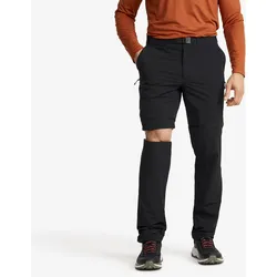Elevate Hiking Zip-off Pants Herren Black, Größe:3XL - Hosen > Zip-off-hosen - Schwarz
