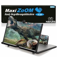 MAVURA MaxiZoOM Handy 3D Bildschirm Lupe Smartphone (Vergrößerungslupe Projektor