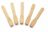 Sier Disposables Eislöffel Holz, 3 x 100 Stück Länge: 95 mm
