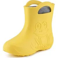 Ladeheid EVA Kinder Jungen Mädchen Gummistiefel Regenschuhe gefüttert LA-CA-03