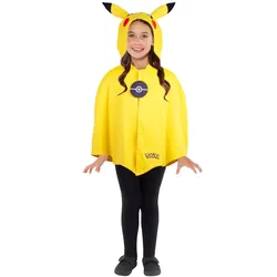 Pikachu Pokemon Überwurf Kinderkostüm - Kinder-3-7-Jahre