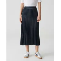 Opus Midirock | Plisseerock RONTI Sport A-Linie mit elastischem Bund Coal Blue, 38
