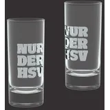Hamburger SV HSV Hamburger SV Schnapsglas 2er Set Relief