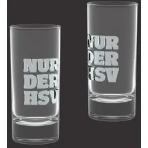 Hamburger SV HSV Hamburger SV Schnapsglas 2er Set Relief