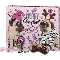 fesh! Pug'tastic Beauty Adventskalender 2021 mit Hundemotiv für Mops