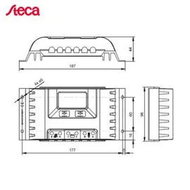 Steca PR 1010 10A 12V/24V