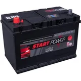 intAct Autobatterie 12V 100Ah 830A, Start-Power 60033GUG, leistungsstarke und zuverlässige PKW Starterbatterie, Maße: 304x173x220mm, Blei-Säure-Batterie in Erstausrüsterqualität