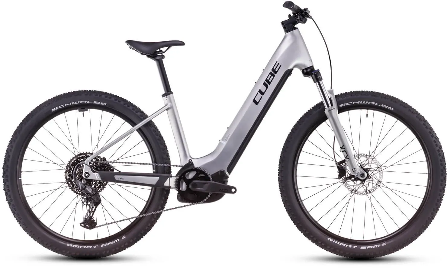 Cube Reaction Hybrid ONE 800 Easy Entry 2025 - silver ́n ́black - 45cm | 27,5