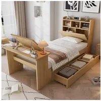 STILVORA Schlafsofa Daybett 90×200 mit Matratze und Stauraum Funktionbett mit Schublade
