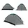 NILS CAMP Nightfall Kuppelzelt Grau