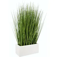 I.GE.A. Kunstgras I.GE.A. "Gras", grün, B:23cm H:45cm, Kunststoff, Kunstpflanzen,