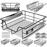Kesser KESSER® Teleskopschublade Küchenschublade Küchenschrank Korbauszug Schrankauszug Vollauszug Schublade