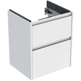 Geberit Waschtischunterschrank 2 Schubladen 50,4 x 60,6 x 40,5 cm Weiß