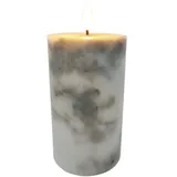 Trendline LED-Kerze Ø 7,5 x 12 cm weiß