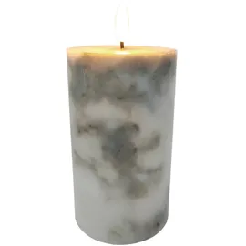 Trendline LED-Kerze Ø 7,5 x 12 cm weiß