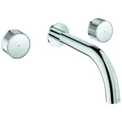 Grohe Fertigset Atrio Private Collection UP-3-L-Waschtischarmatur, Wandmontage, chrom