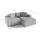 Fun Möbel Ecksofa Designersofa Sofa MEGAN XS in Stoff Salvador Honiggelb Ottomane Rechts - Gelb