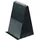 Veloflex Tischflipchart V4102080 DIN A4 hoch 4Ringe 10Hüllen Schwarz