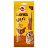 PEDIGREE Wrap Stick mit Fleisch für Hunde, 12 Packungen zu je 40 g