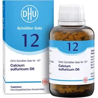 DHU-ARZNEIMITTEL DHU 12 Calcium sulfuricum D6