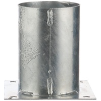 GAH Alberts Aufschraubhülse für Rundhölzer Feuerverzinkt 101 mm x 150 mm x 150 mm