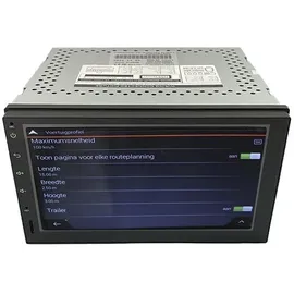 berggps 2-DIN Unterputz LKW/Wohnmobil Navigation mit Carplay Android Auto DAB Radio WiFi