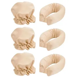 SOHO Heatless Flexi Rod Buns Beige 