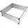 ELEMENTI Feuerschutz Glasumrandung transparent 32 x 11 x 50 cm