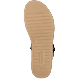 remonte SandaleSchwarzKeil für Damen, schwarz, Größe 37