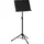 Gewa Orchesternotenpult - Metall - zusammenlegbar - Platte Vollmaterial und abnehmbar - ABS und Prismenverbindung - Höhe 67-120 cm - Gewicht 3,8 kg - schwarz