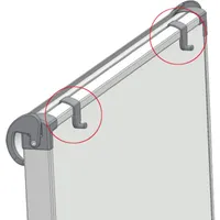 Franken Blockhalter A1070/132CH f. FC81/84/41/43 2 St./Pack.