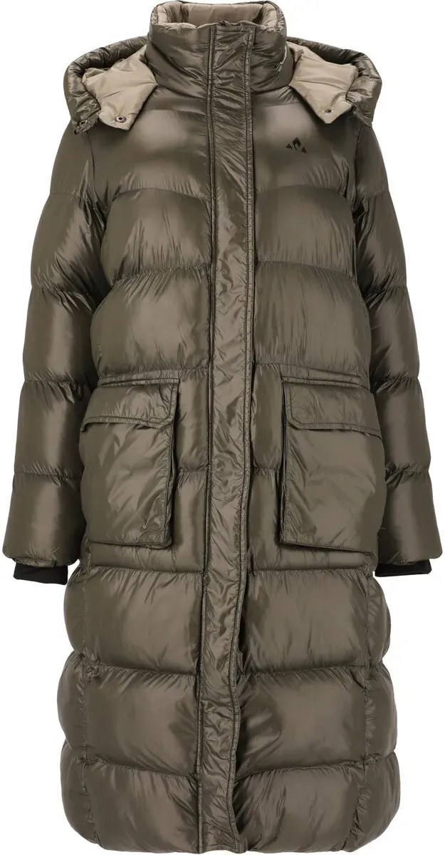 Whistler Winter-Steppmantel Lakewood Long Puffer Jacket (warm, atmungsaktiv) dunkelgrün Damen