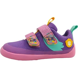 Affenzahn Barfußschuh Lucky Kreativ Tukan Lavendel / Türkis 24