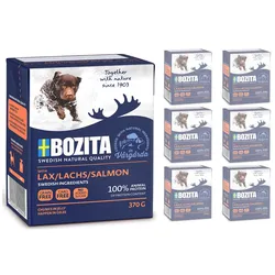 BOZITA Hund: Lachs in Gelee 6x370g
