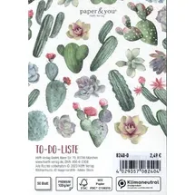 Häfft Paper & you Block A6 To do, sortiert