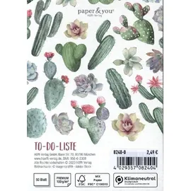 Häfft Paper & you Block A6 To do, sortiert