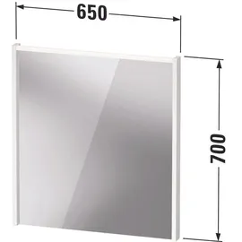 Duravit D-Code Spiegel, DC70760HGHG0000,