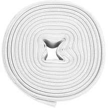 vidaXL Flachschlauch 20 m 2" PVC weiß