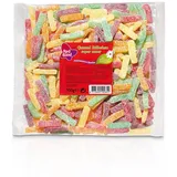 fruchtgummi-sauer Red Band bunte Gummi Stäbchen gezuckert und super sauer 500g