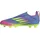 adidas F50 League Laceless FG/MG Blue Fusion / Lucid Lemon / Lucid Pink 28